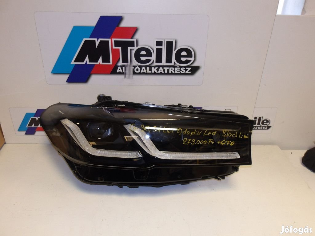 [GYÁRI BONTOTT] BMW JOBB OLDALI FÉNYSZÓRÓ G30LCI/G31LCI LED BLACK LIN
